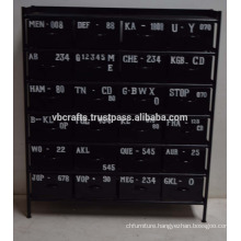 industrial vintage retro drawer cabinet